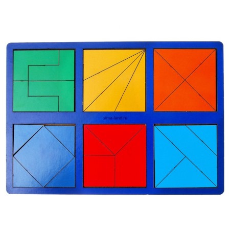 Squares Nikitin 2 level, 2 tablets-3