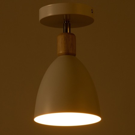 STAS "DAN" E27 40W white 14x14x24 cm-2