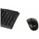 Keyboard mouse Oklick 230m Claw: Black Mouse: Black USB Wireless