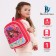 Baby backpack on lightning, pink color