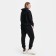 Women's suit (sweatshirt/pants), color is black, size XL