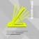 Erichkrause "Neon Solid" book, with a multiplication table, yellow