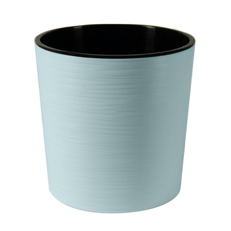 Plastic pot Live-In-Green with the Vega tab, D = 25 cm, 10.2 l, mint color