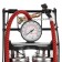 Necessary Cartage pump with a pressure gauge, 2 cylinders, reinforced