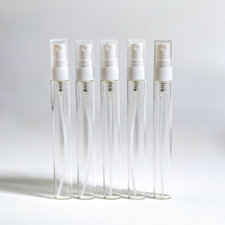 A bottle for storage, with a sprayer, 10 ml, packing - 5 pcs, white color-4