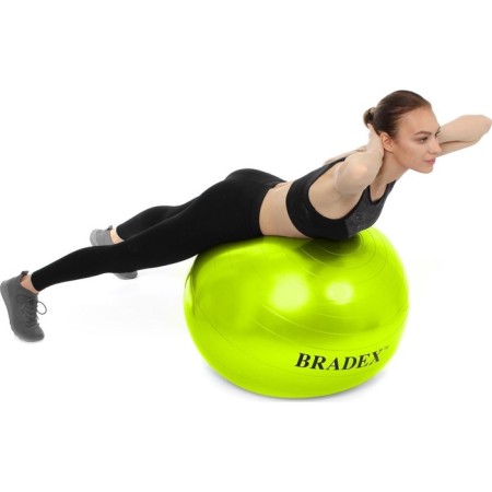 Fitball Bradex "Fitball-65" d = 65 cm, with a pump, light green-2