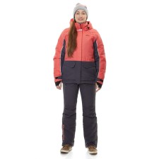 Women's costume for fishing Grayling Angara, size 44-46, height 170-176 cm, color graphite, salmon color