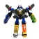 Warrior robot, transforms, assembled from 5 cars