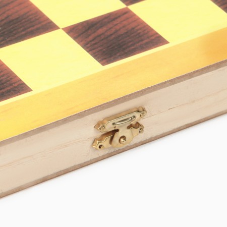 Wooden chess desktop, 34 x 34 cm-3