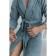 Terrious dressing gown, size 48, dark-soaked color