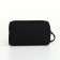 Cosmetic bag with lightning, black color