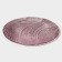 Glass dessert plate "Drachna", d = 21 cm, burgundy color