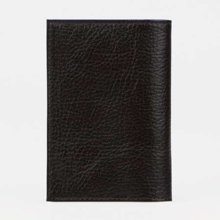 Passport cover, dark brown color-1