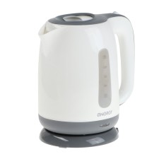 Electric kettle Energy E-274, plastic, 1.7 l, 2200 watts, white-gray