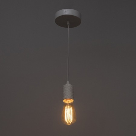 Lamp "Skin" E27 40W white 10x10x16-60cm-2