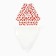 Box for confectionery products with PVC “With Love”, 18 x 3 cm