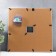 Photo frame with the clock "lovely" 3 photos, white