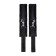 Fixing sling Anonymo with a pillow, velor, 127 cm, black color
