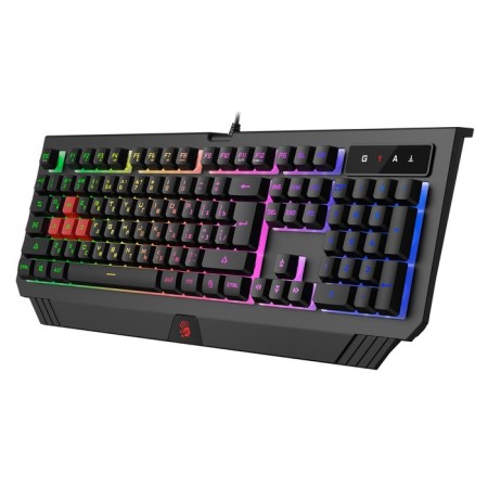 Keyboard A4Tech Bloody B120N Black USB Multimedia for Gamer LED (Carfat Waste) 100458-7
