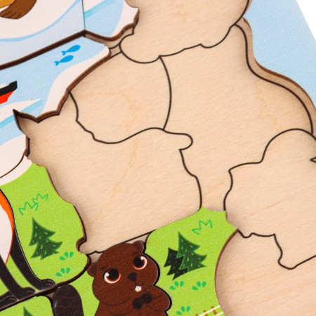 Головоломка «Животные Евразии»-5