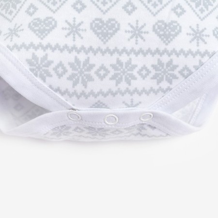 Body dress crush I "deer", height 80-86 cm, white-3