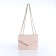 Women's bag on a magnet, small size, beige color