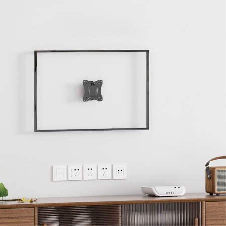 The bracket Uniteki FN1901N on a wall for a TV or monitor is fast -cut, fixed-7