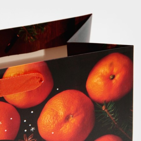 Laminated horizontal "Mandarin" laminate, ML 27 x 23 x 11.5 cm, New Year-5