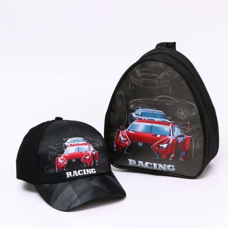 Children's set "Call", backpack 21x25 cm, cap 52-56 cm-5