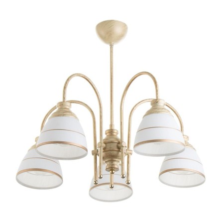 Dapiye chandelier 5he27 40W gold 57x57x40 cm Bayerlux