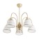 Dapiye chandelier 5he27 40W gold 57x57x40 cm Bayerlux