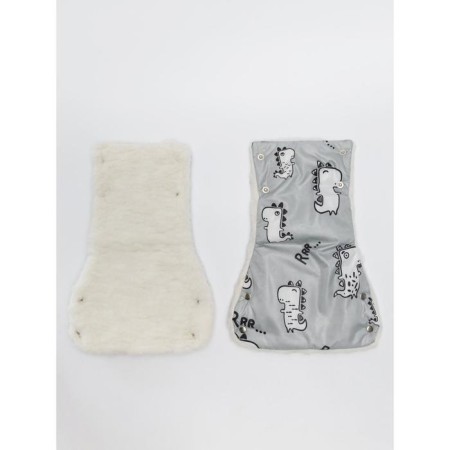 Clus on the handle of the stroller Amarobaby Snowy Travel "Dinosaurs", the color is gray-1