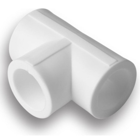 Aqualink tee, polypropylene, d = 32 mm