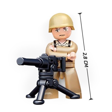 Designer Army of the Figures "Soldiers", 1 pc, mix-1