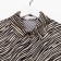 Female blouse, ecrew color, zebra print, size 46