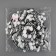 Decorative braid with pompons, 15 mm, 8 ± 0.5 m, black/white color