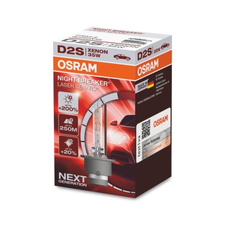 Xenon lamp OSRAM, D2S, 85V-35 W, 4500K, Xenarc Night Breaker Laser-1