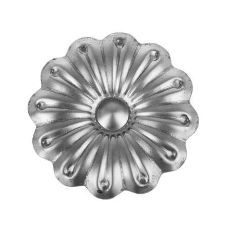 Forged flower, 80 × 1 mm