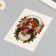 Tattoo on the body color "Christmas Fox" 26,1x14.6 cm