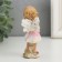 Souvenir Polystone "Angel -musician - Flowers game" MIX 3.5x4.5x9 cm
