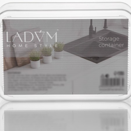 LadOM storage container, 30.5 × 20 × 12 cm, transparent color-6