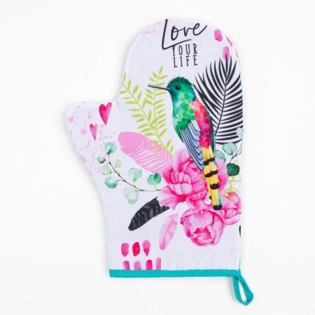 Kitchen set “Love Your Live”: mittens-seizure 20x28 cm, tack 17x17 cm, 35% x/l, 65% p/e-1