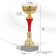 Cup 131a, award figure, gold, stand stone, 28 × 10 × 9 cm.