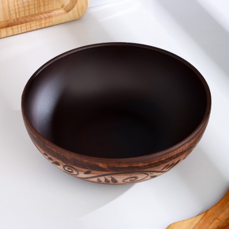 Borsch bowl "Ornament", 0.8 liters. 5.5 x 17.5 x 17.5 cm-2