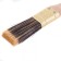 Brush flat MTX 83216, Golden, artificial bristles, wooden pen, 1 "