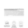Keyboard A4Tech FSTYLER FK25 White/Gray USB Slim