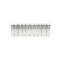 Bimetallic radiator Rommer Plus BM, 200 x 96 mm, 10 sections