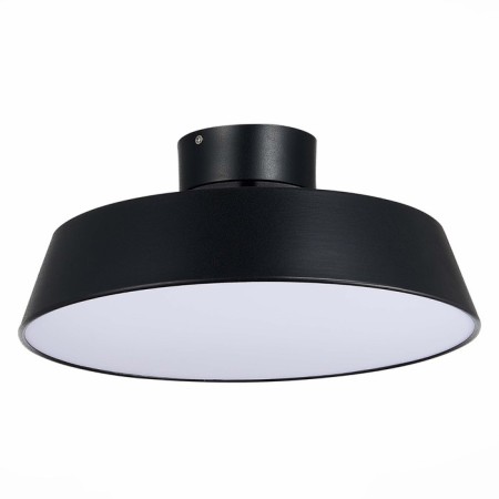 Ceiling EVOLUCE lamp. Sle600242-01. VIGO. 1x30 W, LED, 3000K, 2486 LM, 40x40x13 cm, black color-3
