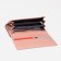 Women's wallet on magnets, pink color