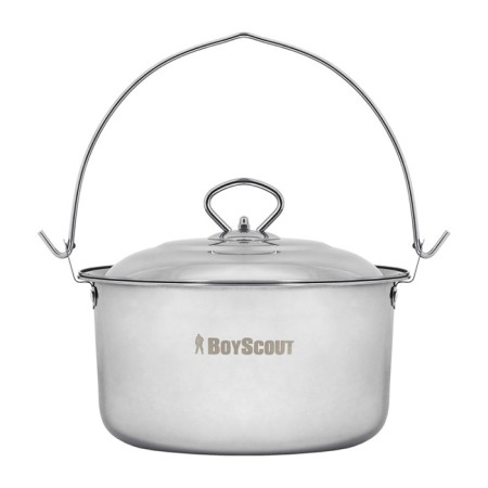 Boyscout leggel pot, stainless steel, 3 liters-1